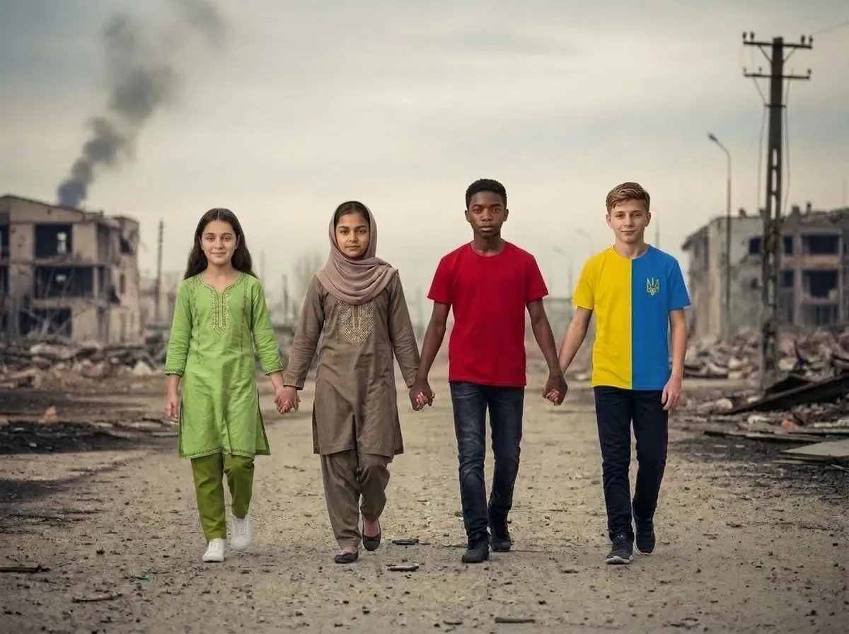 4 ados unis contre la guerre