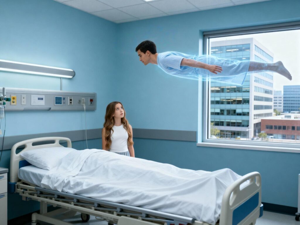 Aléïc en état de mort imminente, se voit refuser l'hospitalité de son Iame par Hope.