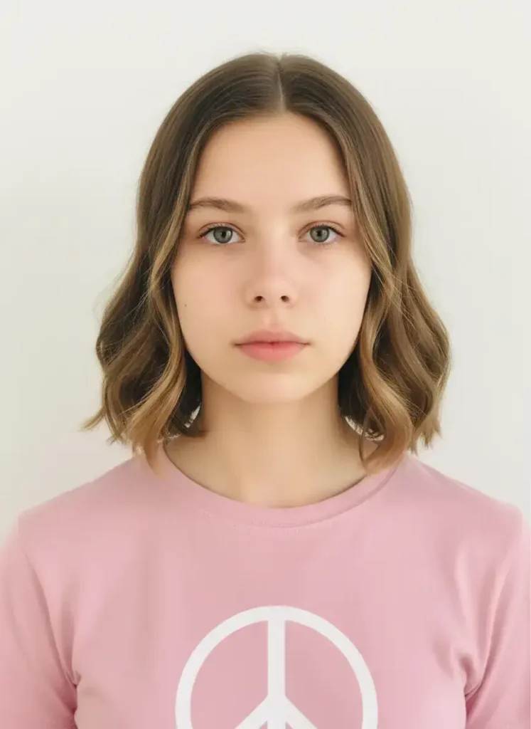 Portrait de Alice Ioannis, personnage  des romans fantastiques en français "Le ciel et la Terre se parlent - Calie - Aléïc"