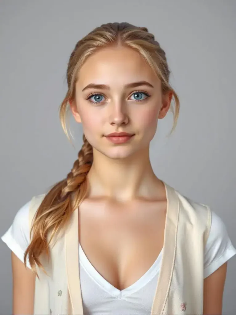 Portrait de Mélissa Joubert, personnage  du roman fantastique en français "Le ciel et la Terre se parlent - Roxanne"