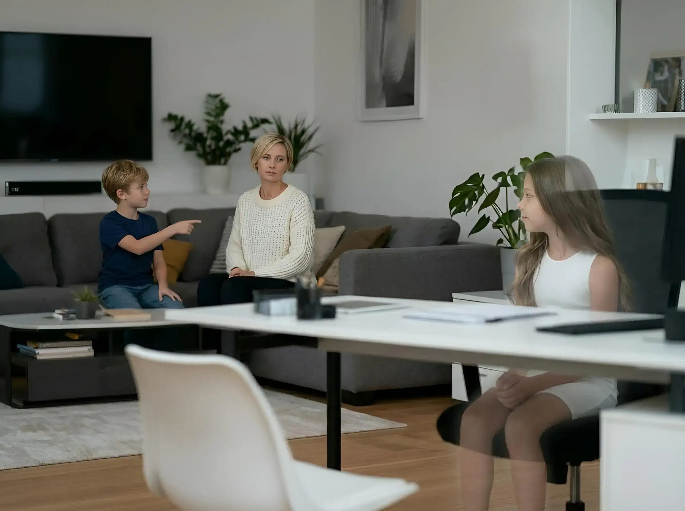 Élise tente avec Aaron de rentrer en contact avec sa fille Calie dans l'au-delà. Hope vient troubler la séance.