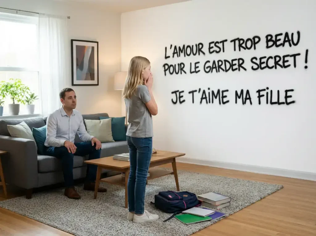 Dan trouve un moyen radical pour communiquer avec sa fille