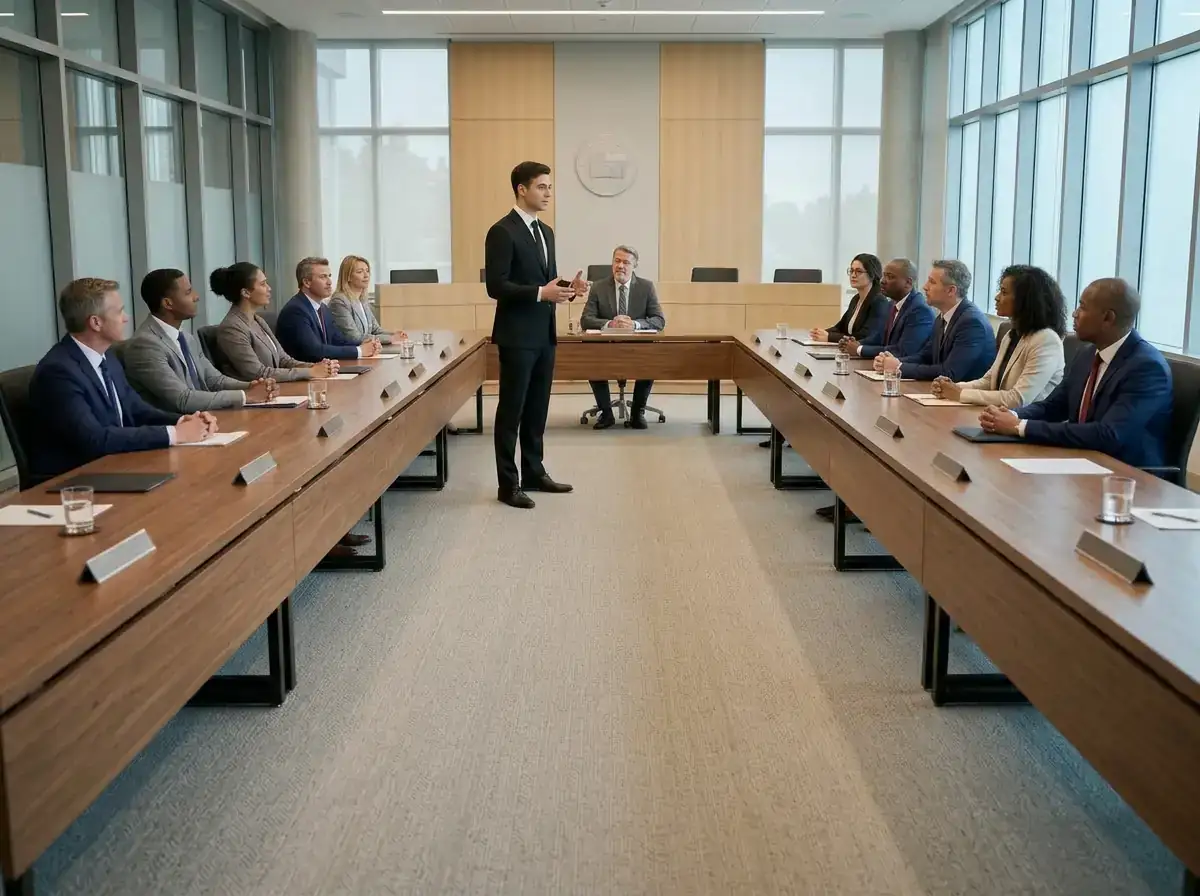 Aléïc expose son projet pour Saint Camille