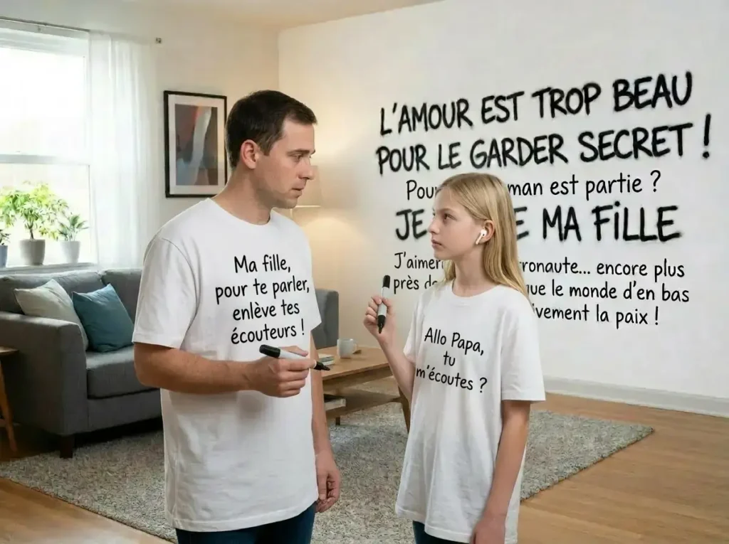 Dan et Flo communiquent