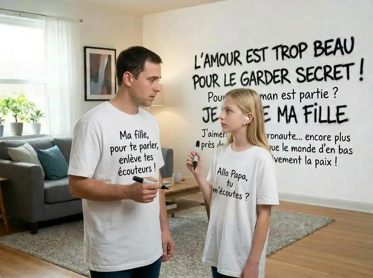 Dan et Flo communiquent