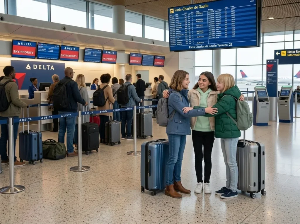 Roxanne dit au revoir à ses amies